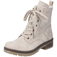 Rieker Damen Schnürstiefeletten Y7446, Frauen Stiefeletten,halbstiefel,Kurzstiefel,uebergangsschuhe,uebergangsstiefel,Boots,beige (60),37 EU /