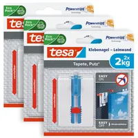Tesa Klebenagel Tapeten & Putz im 3er Pack -