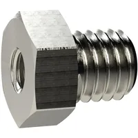 Riegler Reduziernippel kurz, G 1/4 a., M5 i., SW