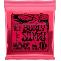 Ernie Ball Burly Slinky Nickelwound E-Gitarrensaiten, Stärke 11-52