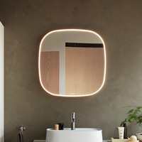 Duravit Zencha Spiegel 50x700x700mm, ohne Spiegelheizung, LED, weiß
