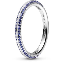Pandora ME Blue Pavé Ring Größe 52 aus Sterling-Silber