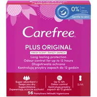 Carefree Slipeinlagen Plus Normal mit Frischeduft für Slip, 56