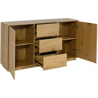 Mendler Sideboard HWC-J78, Kommode Schrank Highboard Schublade, MDF Soft-Close