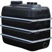 Graf Raumspartank 2500 Liter schwarz aus lebensmittelechten pe