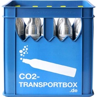 Cagogas GmbH CO2 Transportbox inkl. 15 CO2 Zylinder gefüllt