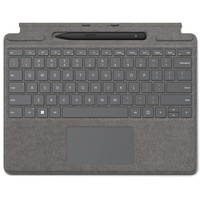 Microsoft Surface Pro Signature Keyboard Platin, Surface Slim Pen
