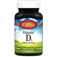 Carlson Labs Vitamin D3 2000 IU, 120 Weichkapseln