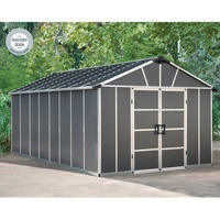 CANOPIA Palram Metall-Gerätehaus Yukon Anthrazit 17,2 m2