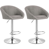CLP Barhocker Miami V2 Stoff (2er Set, 2 St.,
