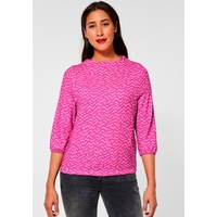 STREET ONE Sweatshirt in lavish pink, | Gr.: 42