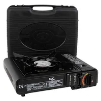 Fox Gaskocher Camping mit Piezo-Zündung und 1 x Butan