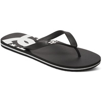 DC Shoes Spray Badelatschen schwarz weiß