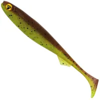 Fox Rage Slick Shad 9cm - 5 Gummifische, Farbe:Green