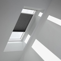VELUX Plissee Graphit 1274, F06 1274SWL Graphit,Schiene weiß