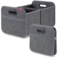 Achilles Auto-Faltbox XL - Kofferraumtasche Einkaufstasche, Kofferraum-Organizer, Filz-Autotasche, Falt-Korb,