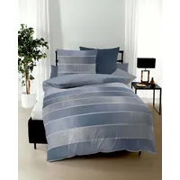 KAEPPEL Timeless Feinbiber blau 155 x 220 cm +