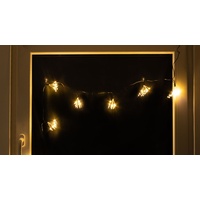 Spetebo Lichterkette mit Lichterbüscheln - 200 cm / 70