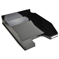 Exacompta Briefablage COMBO MIDI, Kollektion Office, Schwarz Glossy,
