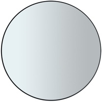 BLOMUS Wandspiegel Rim, Badezimmerspiegel, Dekospiegel, Stahl pulverbschichtet, farbiges Glas,