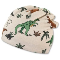 Sterntaler Slouch-beanie Dino beige, 49 cm