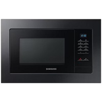 Samsung Einbau-Mikrowelle mit Grill, Premium Black Steel, 23 l,