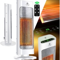 Kesser KESSER® Heizlüfter Fernbedienung energiesparend leise 2000W Keramik Heizstrahler