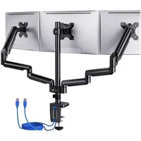 Luxuskollektion Monitor Halterung 3 Monitore für 13-27 Zoll Bildschirme