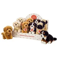 Hermann Teddy Teddy Hermann Hund sitzend 4-fach sortiert 15cm