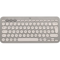 Logitech K380 Multi-Device Bluetooth Tastatur Beige