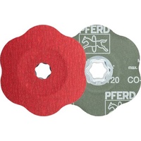 Pferd tools PFERD COMBICLICK Keramikkorn Fiberscheibe Ø125mm CO-COOL120 CONTOUR