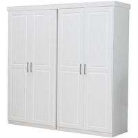 VCM Magnus Kleiderschrank - 4Trg Breite 190 cm, Höhe
