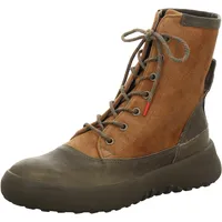 THINK! KUSABI Leder gefütterte nachhaltige Stiefelette, 7000 MOOS/Kombi, 41.5