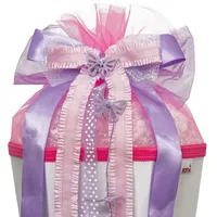 ROTH Schultütenschleife "Butterfly", lila