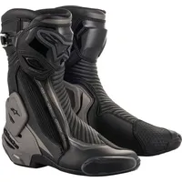 Alpinestars SMX Plus v2 Motorradstiefel, schwarz-grau, Größe 46