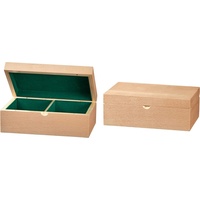 Philos 4634 - Schachfigurenbox, Buche, 225x142x83 mm