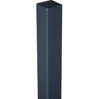 GROJA Alupfosten Anthrazit 6x6x240 cm zum Einbetonieren