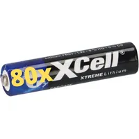 XCell 80x XTREME Lithium Batterie AAA Micro FR03 L92