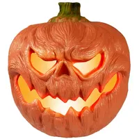 Europalms Halloween Kürbis beleuchtet, 18cm