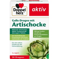 Doppelherz Galle-Dragee mit Artischocke 50 St