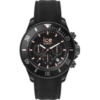 ICE-Watch ICE chrono Black rose-gold - Schwarze Herrenuhr mit