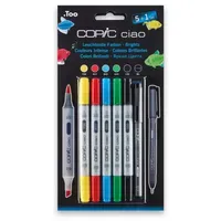 Copic COPIC® Ciao 5+1 Layoutmarker-Set farbsortiert 1,0 + 6,0