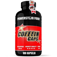 Powerstar Food Powerstar COFFEIN CAPS 250 mg Koffein, 100