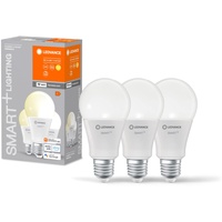 LEDVANCE Smarte LED-Lampe mit WiFi Technologie, Sockel E27, Dimmbar,