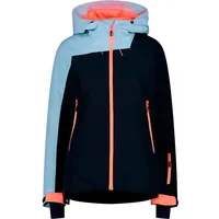 CMP Woman Jacket FIX Hood black blue 36