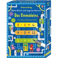 Usborne Verlag Meine Wisch-und-weg-Lernkarten: Das Einmaleins