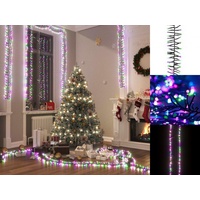 VidaXL LED-Lichterkette mit 400 LEDs Pastell Mehrfarbig 7,4 m