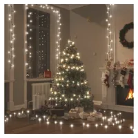 VidaXL LED-Lichterkette mit 300 LEDs Kaltweiß 30 m PVC