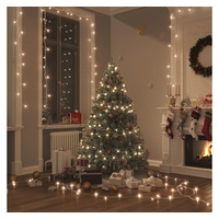 VidaXL LED-Lichterkette mit 150 LEDs Warmweiß 15 m PVC