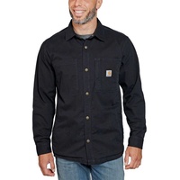 CARHARTT FLEECE LINED SNAP FRONT SHIRT JACKET 105532 -